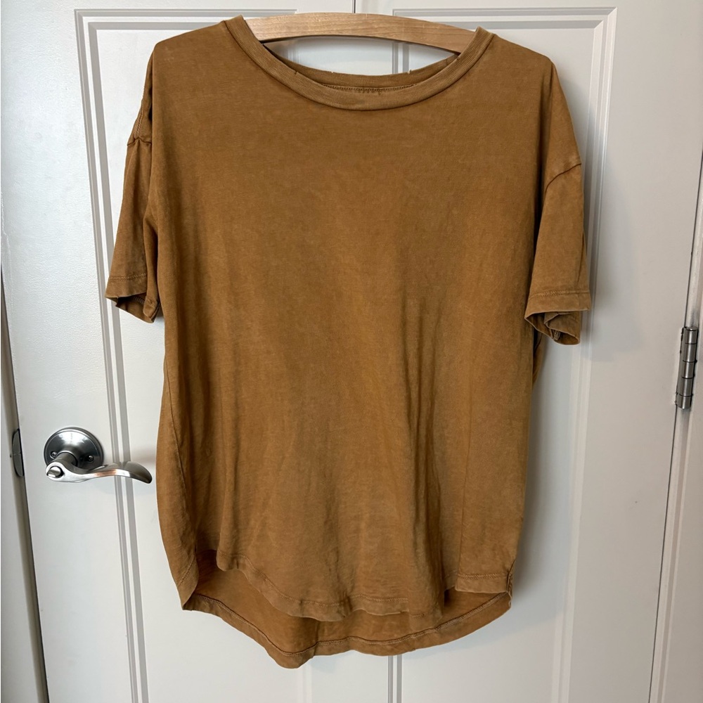 Aerie Oversized Casual Tan Women's Tshirt